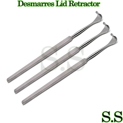 3 Desmarres Lid Retractor Surgical Medical ENT Instruments 5" 13mm, 15mm, 17mm eBay