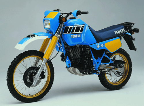 XT 600 TENERE 1983 TYPE 34L YAMAHA KIT D'EMBLÈMES COMPATIBLE/ DECAL/AUFKLEBER - Imagen 2 de 6