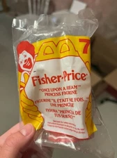 Fisher Price Once Upon A Dream Princess Figurine McDonald's Happy Meal Toy 1995