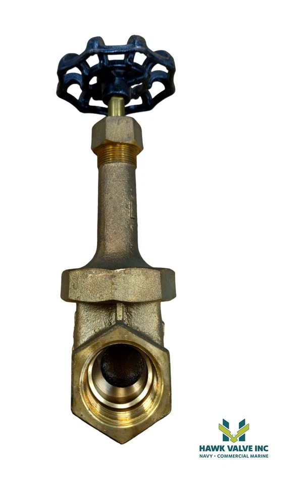 1-1/2 БРОНЗОВЫЙ 350 S / 1000 CWP РЕЗЬБОВОЙ ПОДЪЕМНЫЙ ШТОК ЗАДВИЖКА КЛАПАН (WALWORTH FIG.48) - Изображение 4 из 4