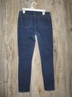 J Brand Jeans Womens sz 27 Darkwash Skinny Capri Pure Msre 27x24 Cropped — photo 2