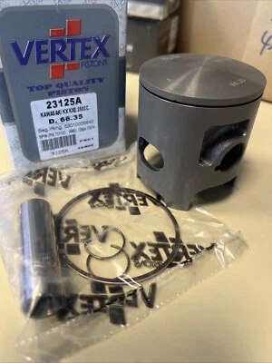 Kolben komplett Vertex 23125A Kawasaki KXE 250 66,35mm - Bild 1 von 2