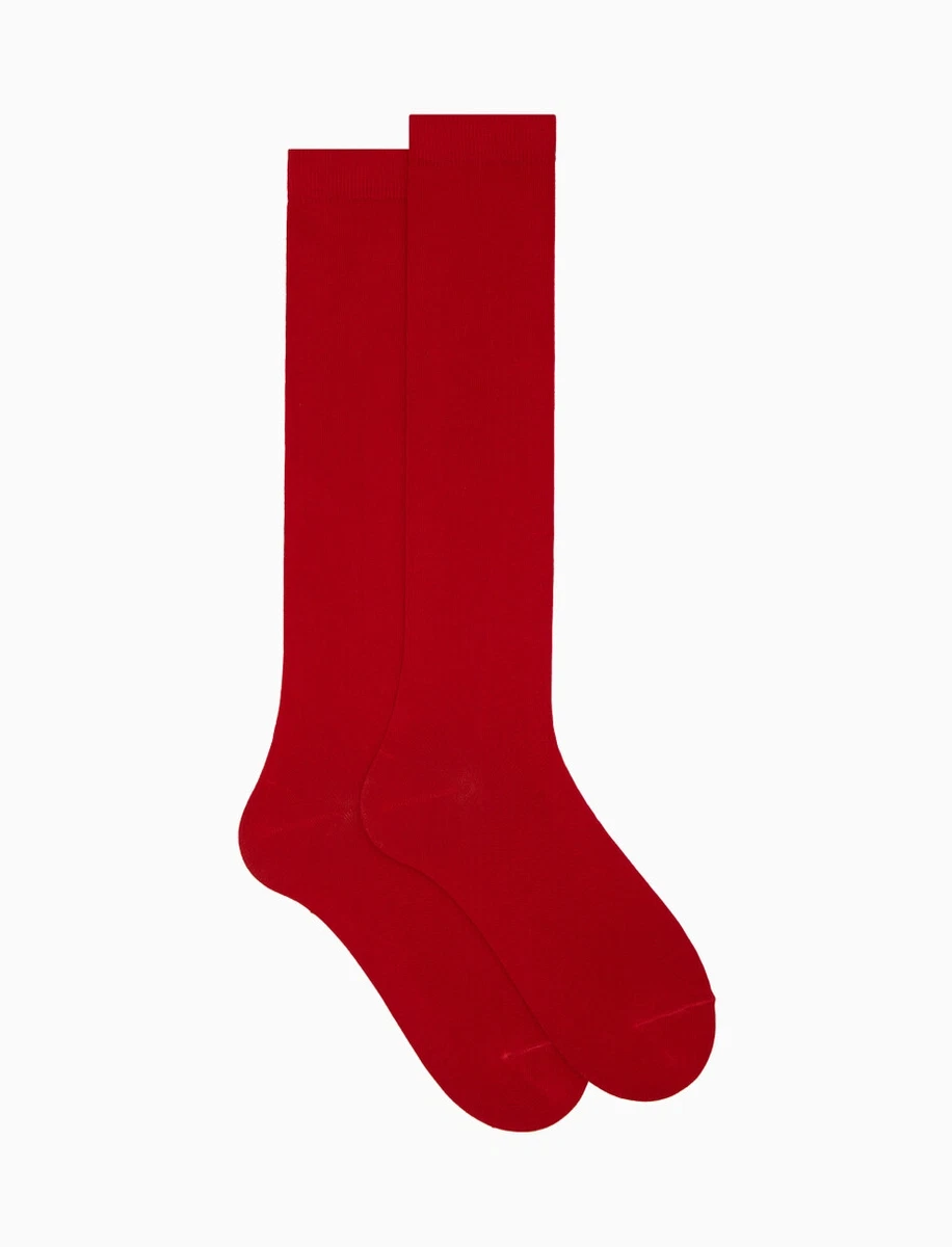 Calza Singola Unisex In Spugna Di Cotone Bianco Con Lettera I – Gallo, Tinta Unita - 5