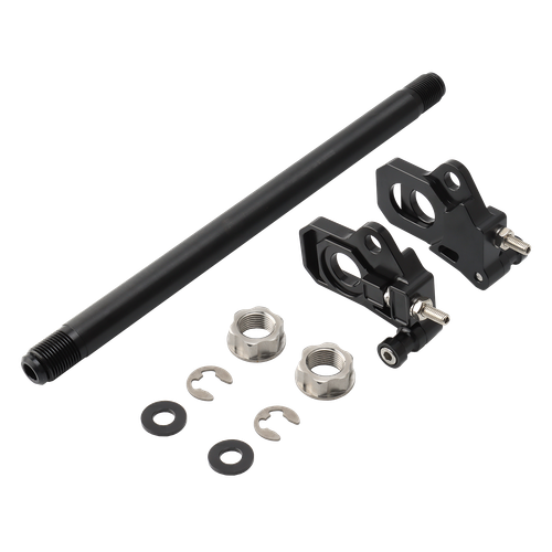 Rear Axle Adjuster Kit 0117-0028M-B For Harley Touring Electra Road Street Glide - Picture 7 of 16