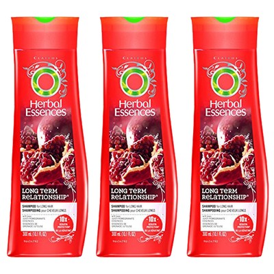 3 Pack Herbal Essences Long Term Relationship Shampoo For Long