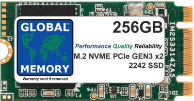 256GB M.2 2242 Pcie Gen3 x2 Nvme B+M Schlüssel SSD Netgate 4100/6100 Security