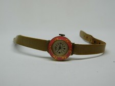 Vintage Louvic Wind-up Analog Women's Watch For Parts or Repairs Only