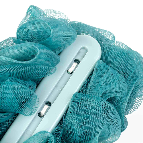 Lufa Back Scrubber for Shower, Long Handle Bath Sponge Shower Brush, Soft - Picture 4 of 9