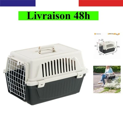 Ferplast ATLAS 10 Caisse de Transport pour Chiens et Chats jusqu'à 5 Kg - Photo 1/4