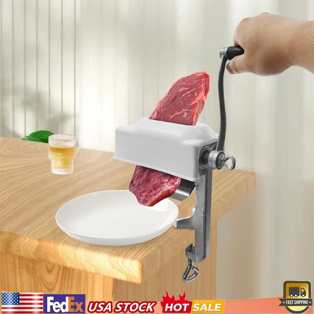 Commercial Manual Meat Tenderizer Machine Stainless Steel Kitchen Tool HOME NEW
Opens in a new windo