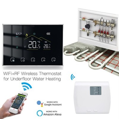 Beca WiFi Batteriethermostat BHT-8000RF-VA-GAW Fußbodenheizungssteuerung