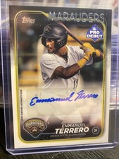 2024 Topps Pro Debut - Enmanuel Terrero #PD-12 Autographs (AU, RC)