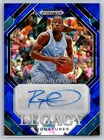 Raymond Felton 2024 Panini Prizm Draft Picks Blue Ice Legacy Auto /75 LS-RYF
