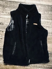 Women’s Black Best Sherpa & Buffalo Plaid Full Zip Women’s Large Sage 