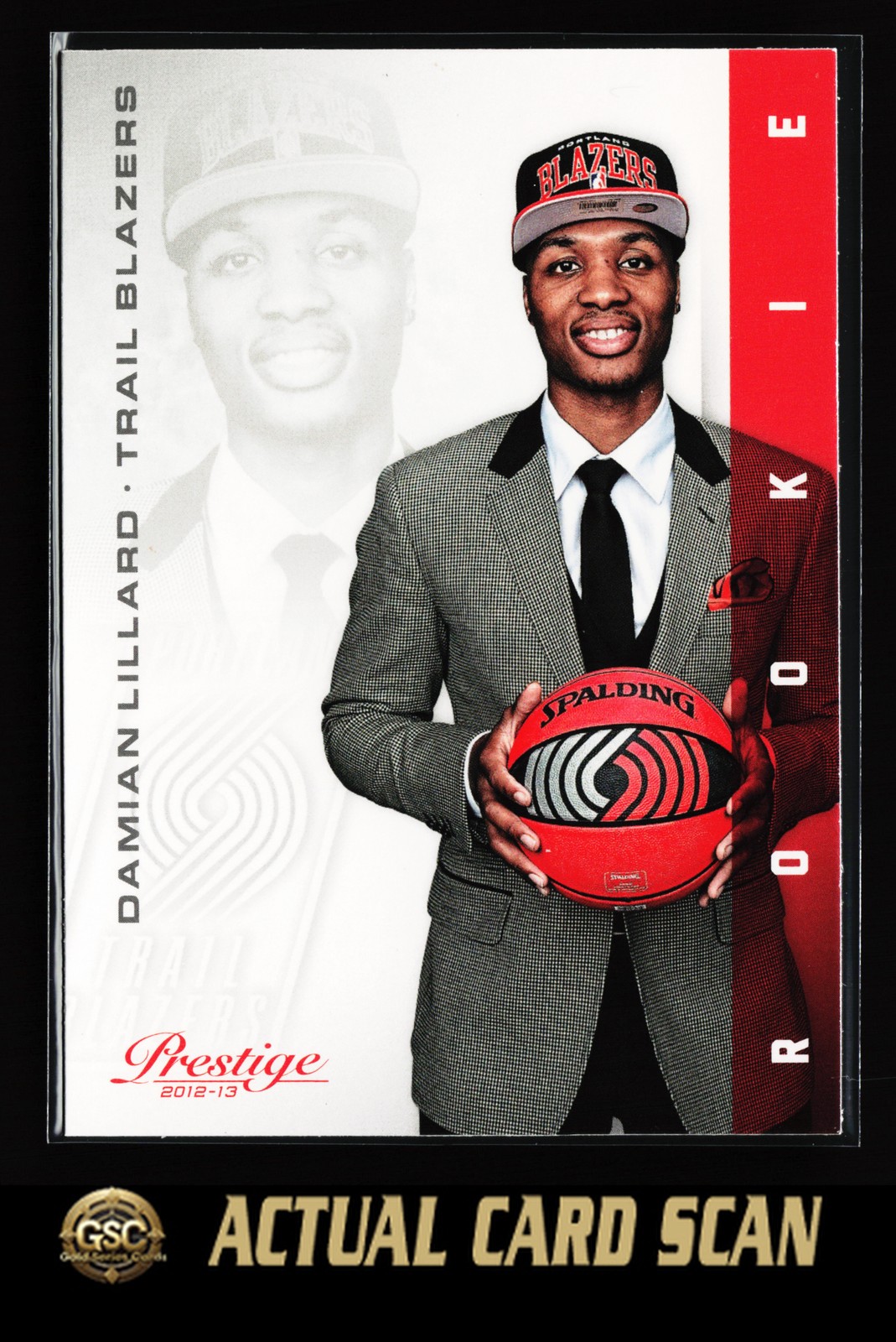 2012-13 Panini Prestige Damian Lillard #214 Portland Trail Blazers