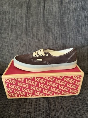 Authentic Vans Crepe Demitasse Brown Suede Gum Sole 7.5 men 9.0 women