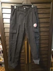 Wrangler Mens Insulated Black Fleece Cotton Pants Size 29x30