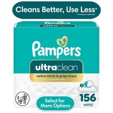 Free Gentle Ultra Clean Baby Wipes, 2-Pack 126 Wipes Select for More Options
