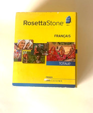 Rosetta Stone French Francais Level 1-5 CD Set Version 4 2010 Brand New