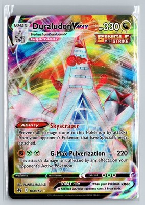 Duraludon VMAX Holo Ultra Rare Crown Zenith 104/159 
