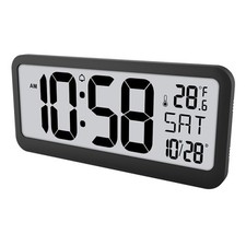 Horloge numérique géante