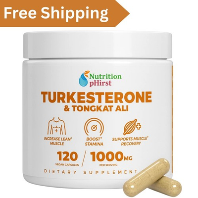 #ad Turkesterone 1000mg Natural Dietary Supplement Muscle Growth amp; Recovery USA $19.99