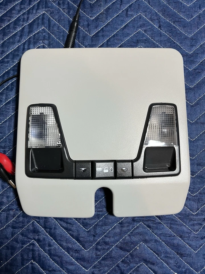 Volvo 850 S70 V70 C70 1994-2000 genuino OEM gris conjunto de consola superior 9x9 Foto 2 de 4