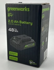 Greenworks 24V 2.0Ah Lithium-Ion Battery | 125+ Compatible Tools | Sealed