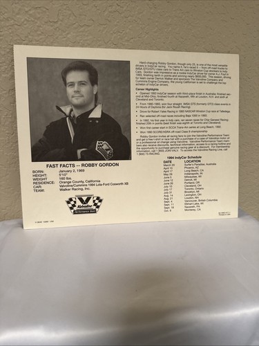 Robby Gordon-signed photo-15 b - Picture 2 of 2