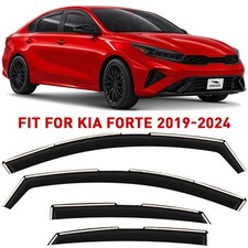 Side Window Deflectors Rain Guards for 2019-2024 Kia Forte