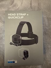 BRAND NEW GoPro Quick Clip Head Strap - Black ACHOM-001