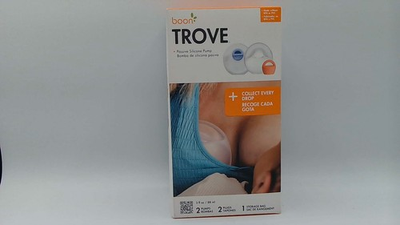 #ad Boon Trove Silicone Manual Breast Pump Hands Free Milk Collection $19.99