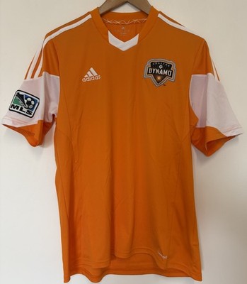 Houston Dynamo 2013 2014 MLS Trikot Adidas Climacool Größe M Home Orange