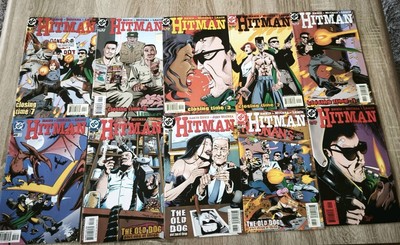 Hitman Garth Ennis The Old Dog #45,47,48,49,50,53,54,55,57,59-2000 DC 10 Teile 