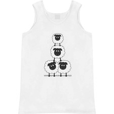 'Sheep Tower' Adult Vest / Tank Top AV011847