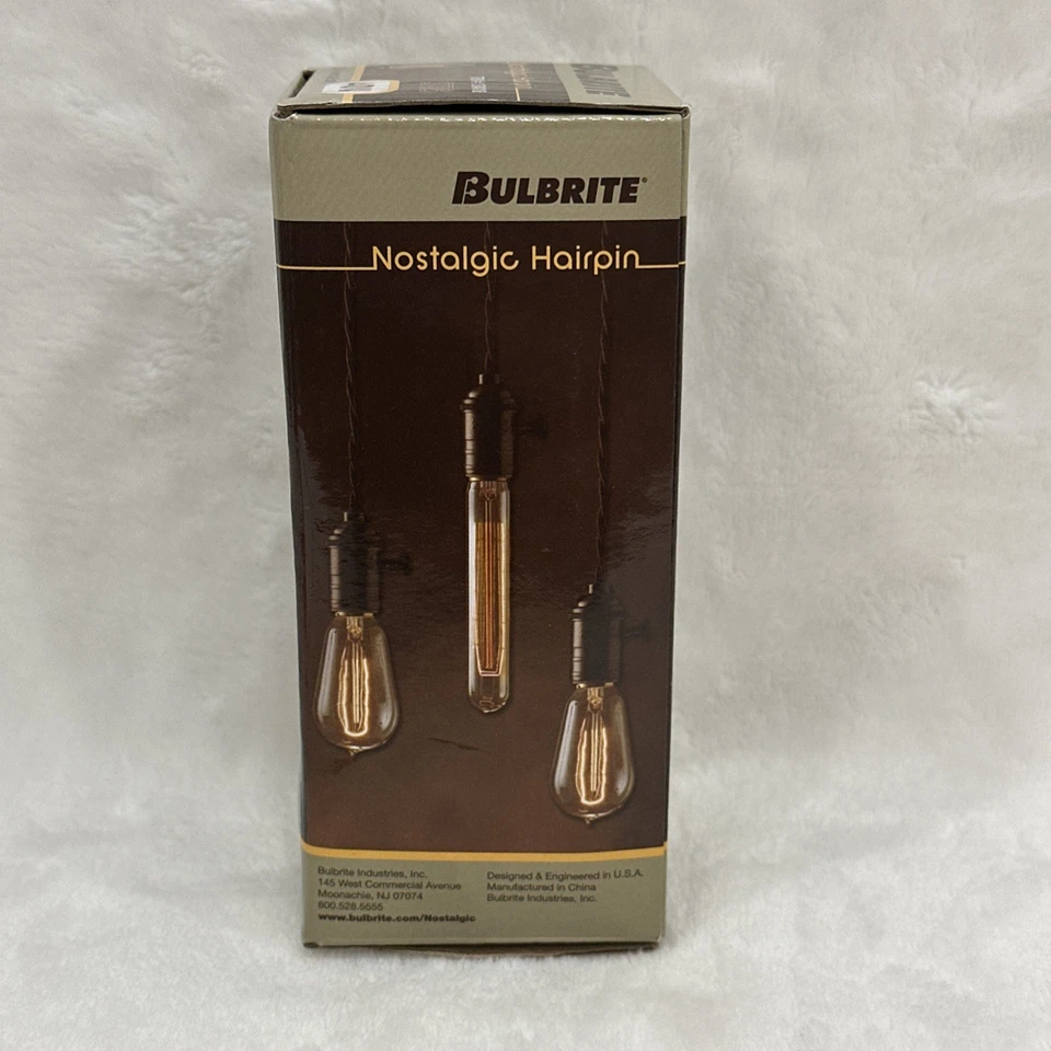 BulBrite Teardrop Nostalgic Hairpin Light Bulb Warm White 40 Watts ST18 #134018 - Image 4 of 4