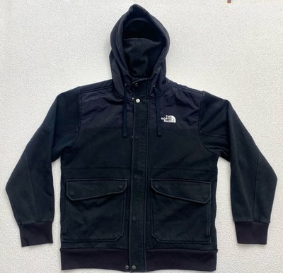 The North Face Denali Hoodie nylon and fleece W/balaclava Mens Large Full Zip