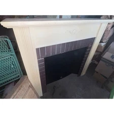Antique Fireplace Mantel 44x48x10 inch Home Decor
