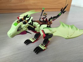 LEGO Elves 41183 - Goblin King and Evil Dragon USED No Original Box + BA 1