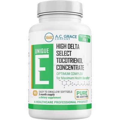 A.C. Grace Unique E Tocotrienols 90 Softgels | Free Shipping