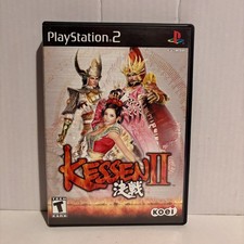 Kessen II Sony PlayStation 2 PS2 Game Complete W/ Manual Rated T