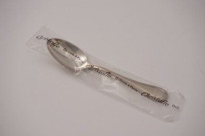 Christofle Malmaison versilbert Kaffeelöffel ca. 13,5 cm UNBENUTZT