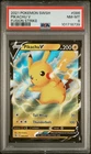 2021 POKEMON SWORD & SHIELD FUSION STRIKE #086 PIKACHU V PSA 8