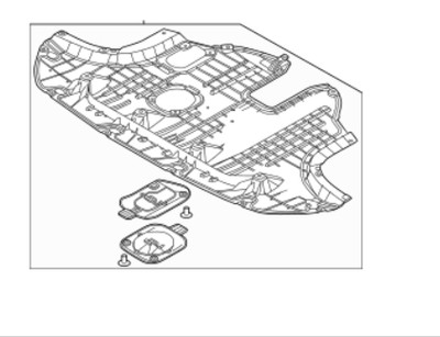 Genuine Kia Under Cover 29110-AT000