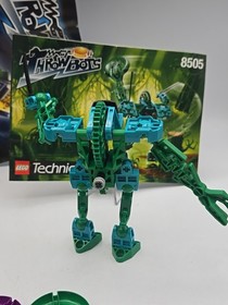 Lego Throwbolt Technic Jungle Slizer #8505 Instructions/Super Throwbolts Poster