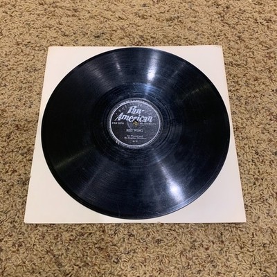 78 RPM Record Red Wing Art Wenzel Country String Band Rare VG Shellac Vintage