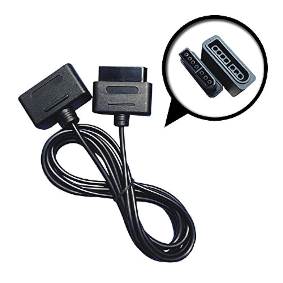 Super NES Controller With 6 Feet Extension For Super Nintendo SNES - Image 3 of 3