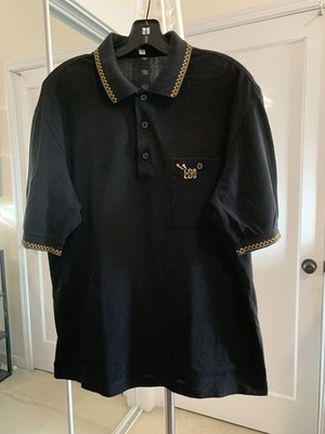 Lee Dong Soo Sport Golf Shirt Sz 110  (XL-XXL) Logo 3 Button Rare