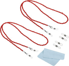 Eyeglass Chains for Women, Glasses Chain Sunglass Strap Glasses Beaded String Ho