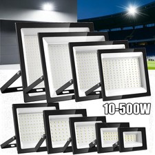 100W-500W Watt LED Flood Light Outdoor Security Garden Yard Spotlight Lamp 110V